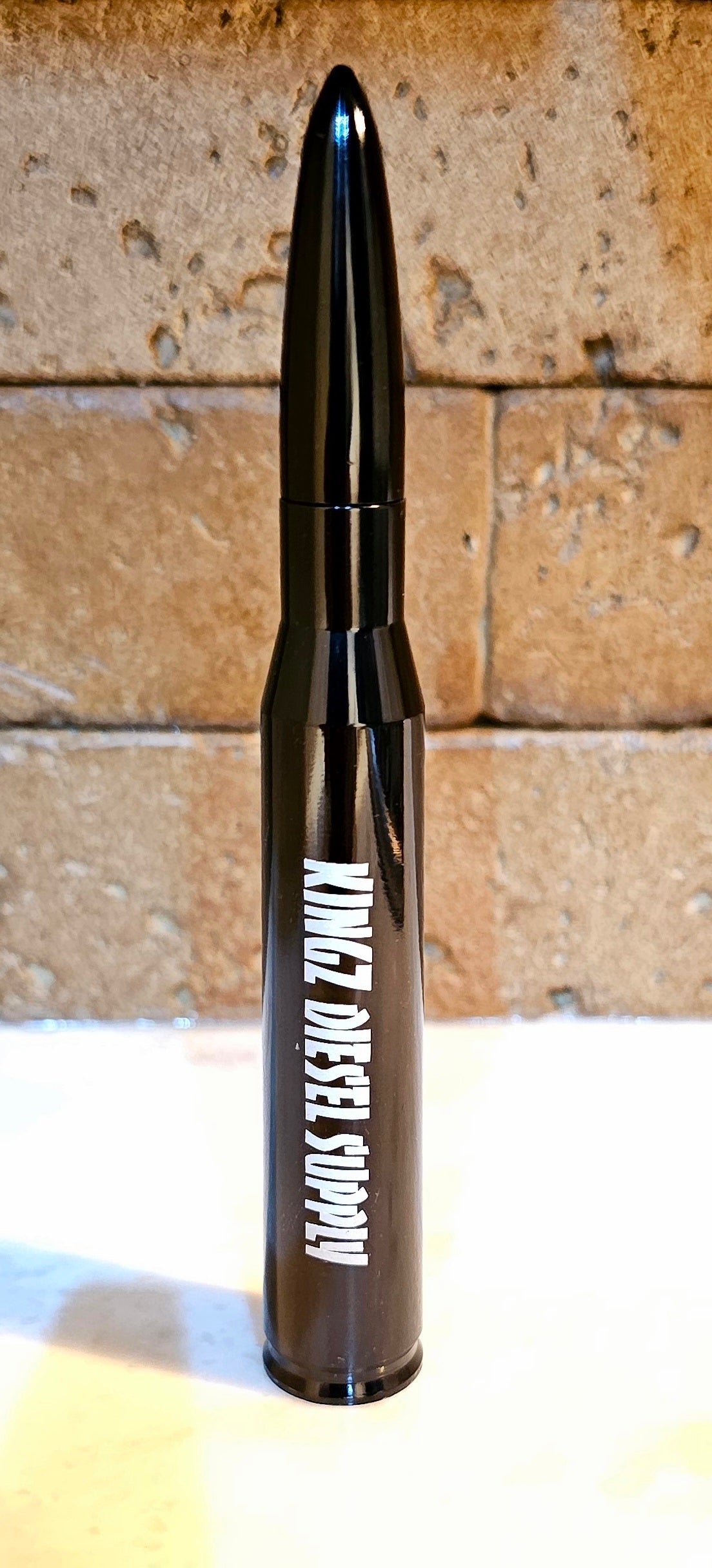 Kingz Diesel Supply .50 CAL Bullet Antenna