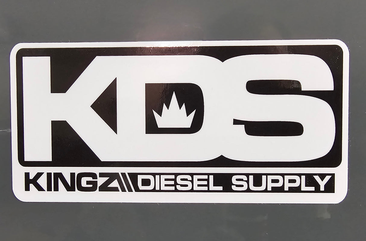 KDS White Decal