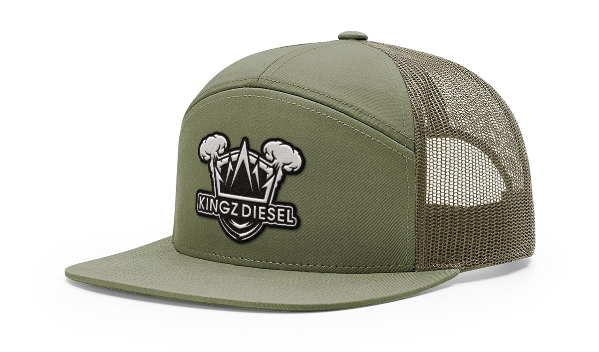 KDS 7 Panel O.G Logo 7 Panel Leather Patch Hat