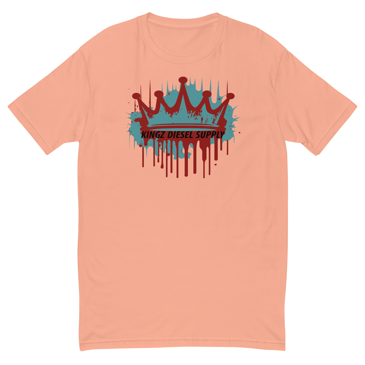 Kingz Crown Drip Fitted Tee