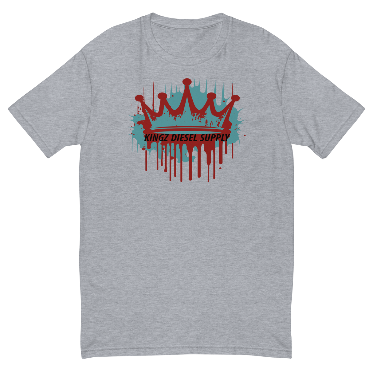 Kingz Crown Drip Fitted Tee