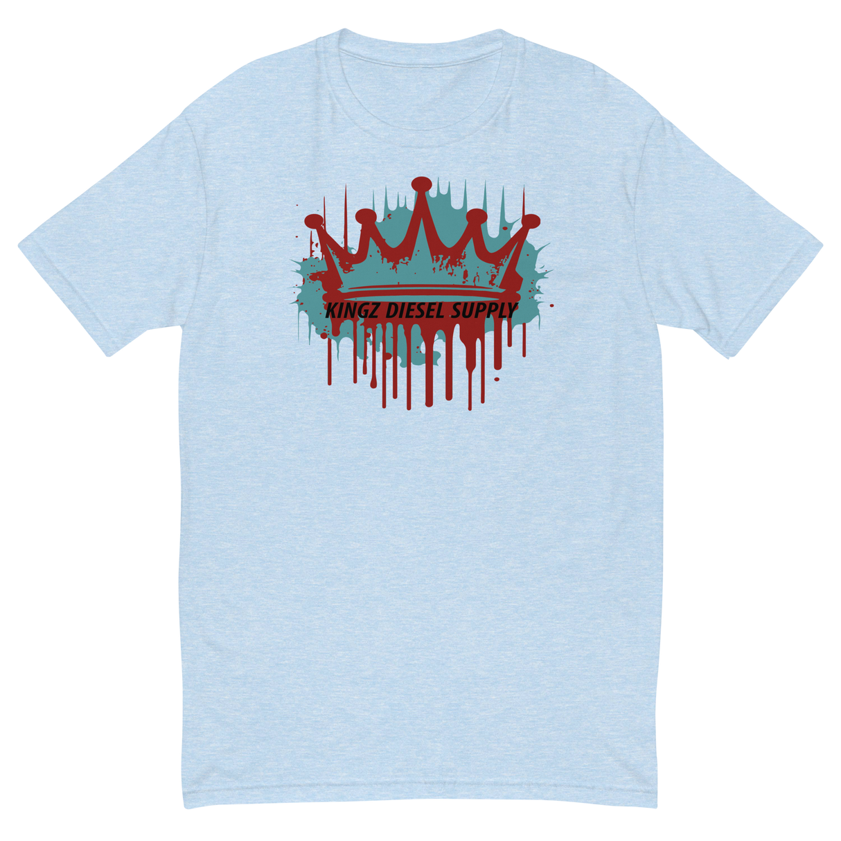 Kingz Crown Drip Fitted Tee