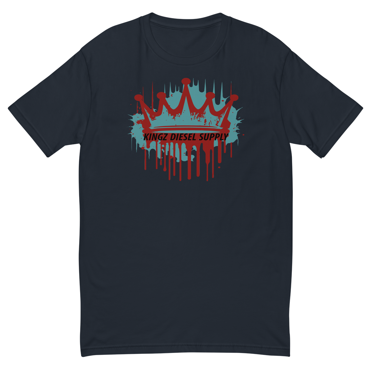 Kingz Crown Drip Fitted Tee