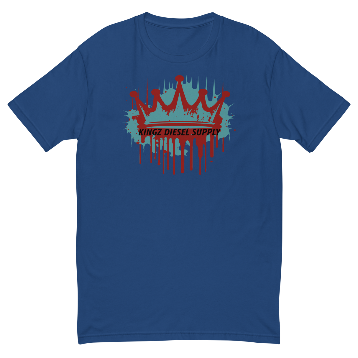 Kingz Crown Drip Fitted Tee