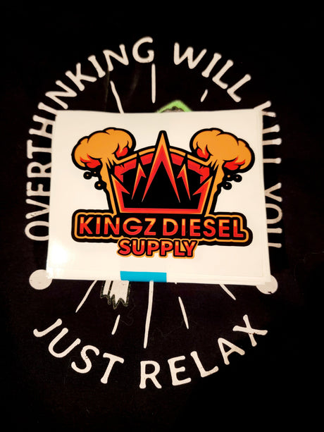 Kingz Diesel Supply 5x5 Decal