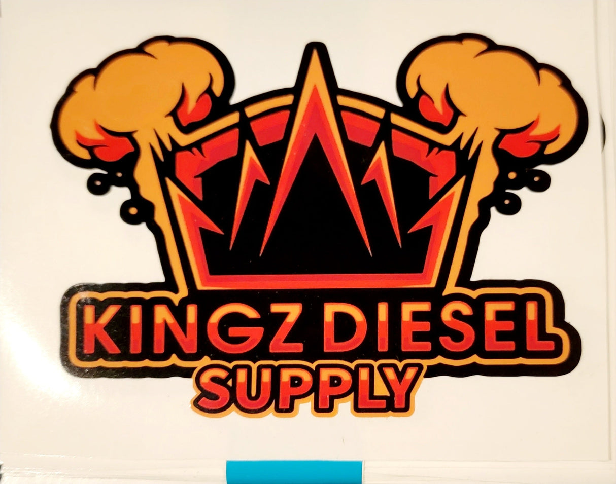 Kingz Diesel Supply 5x5 Decal