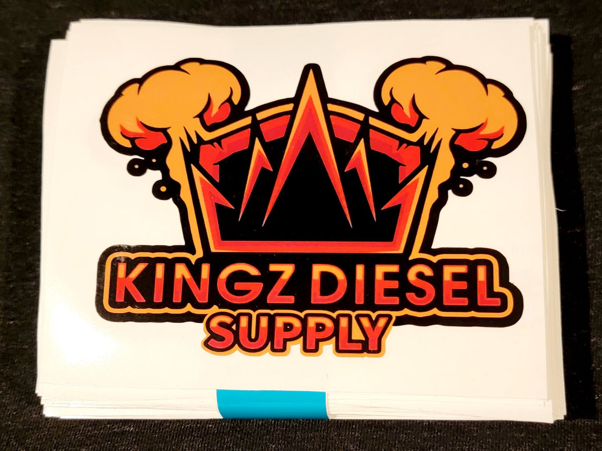 Kingz Diesel Supply 5x5 Decal