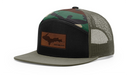 KDS UP Stamped Leather 7 Panel Hat