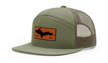 Load image into Gallery viewer, KDS USA 7 Panel Leather Patch Hat
