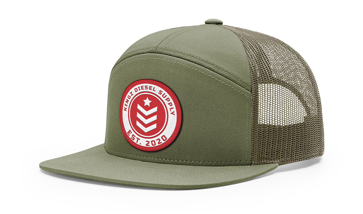 KDS 2020 7 Panel Suede Patch Hat – Kingz Diesel Supply