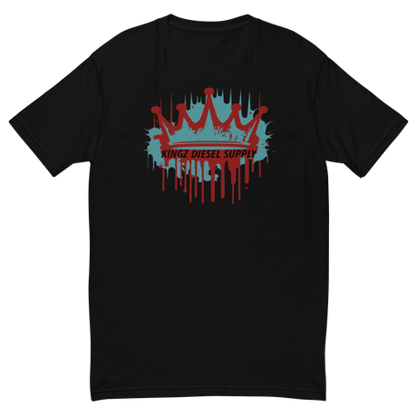 Kingz Crown Drip Fitted Tee