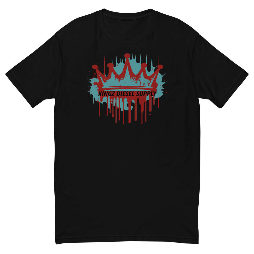 Kingz Crown Drip Fitted Tee