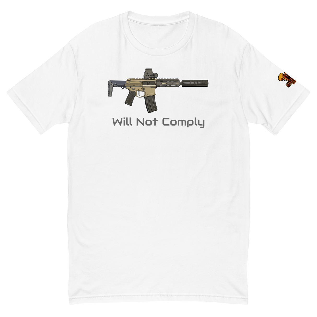 Kingz Wont Comply Fitted Tee