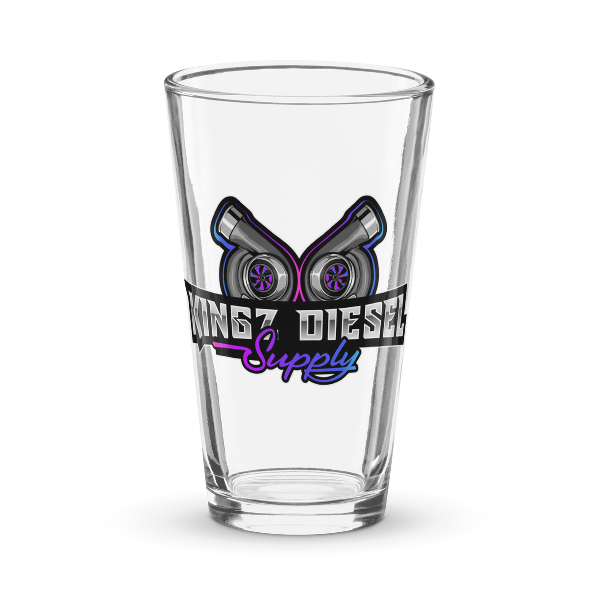 Kingz Twins Shaker pint glass