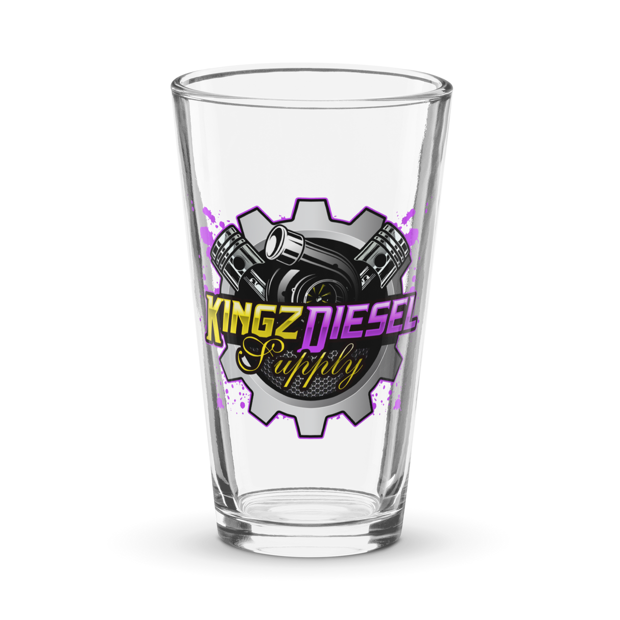 Kingz Shaker pint glass