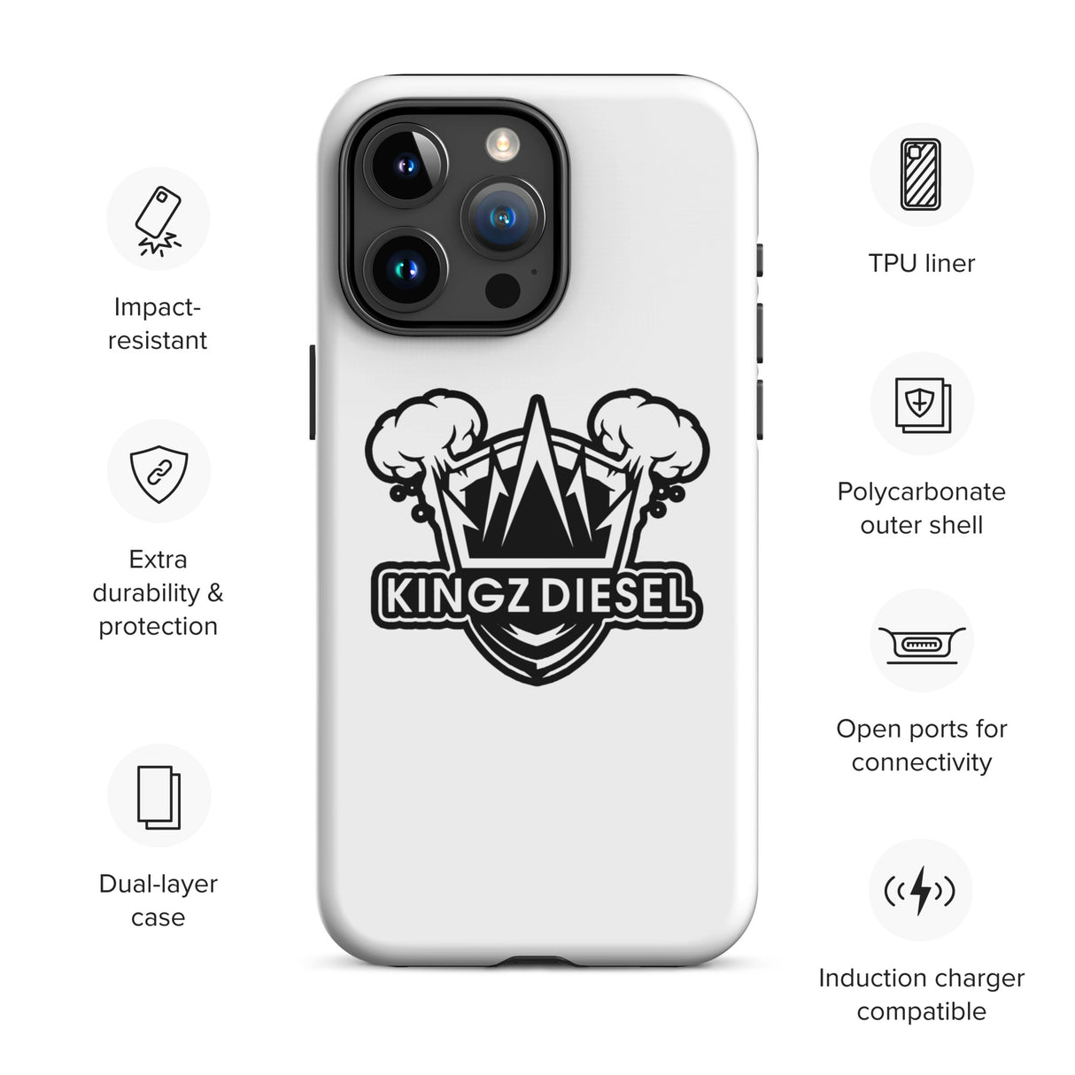 Kingz Diesel Tough Case for iPhone®