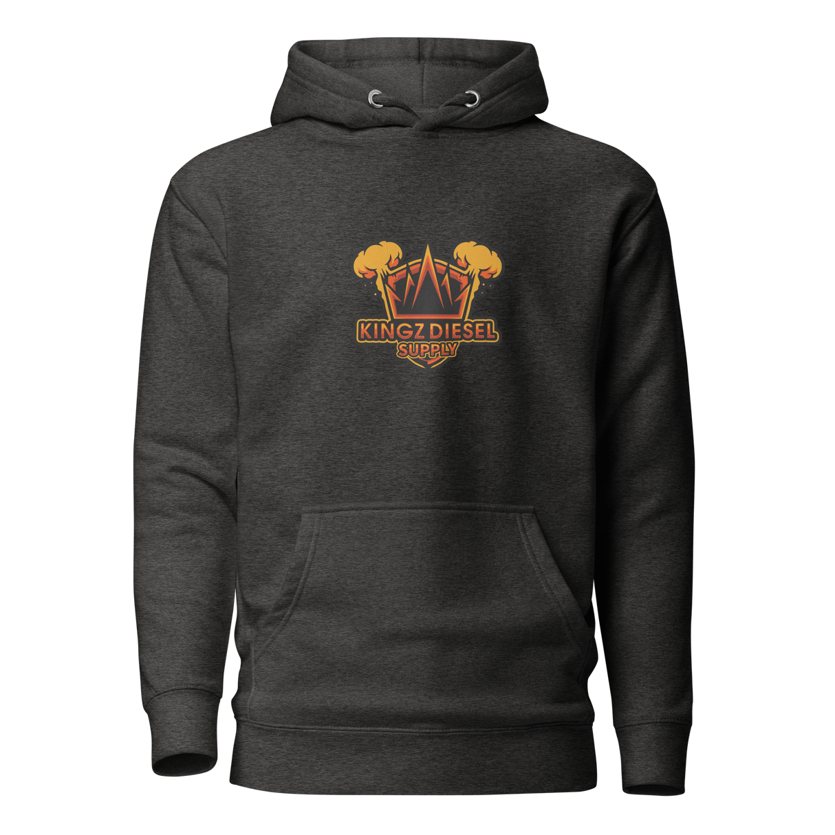 Kingz Diesel Supply Logo Print Hoodie