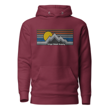 Load image into Gallery viewer, Kingz Mtn Sun Embroiderd Hoodie
