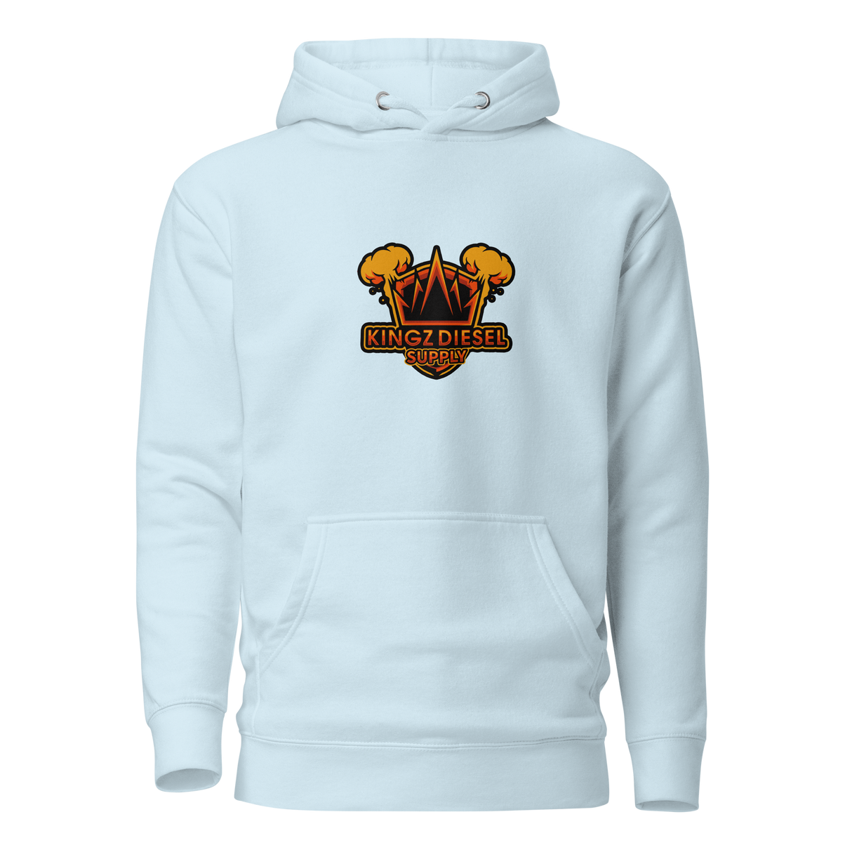 Kingz Diesel Supply Logo Print Hoodie