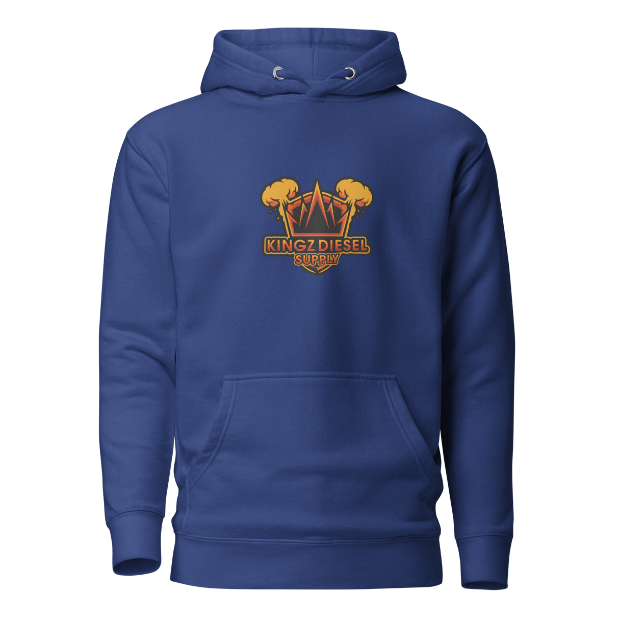 Kingz Diesel Supply Logo Print Hoodie