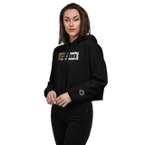 Hustle Womens Crop Hoodie