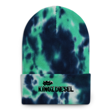 Load image into Gallery viewer, Coal Tie-dye Beanie

