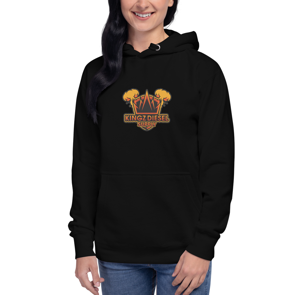 Kingz Diesel Supply Hoodie Womens