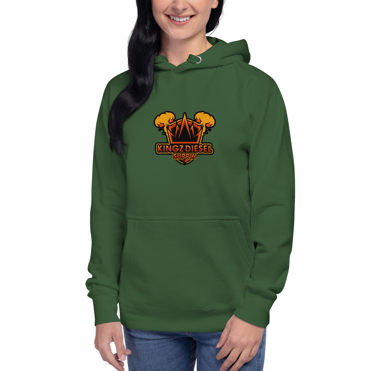 Kingz Diesel Supply Hoodie Womens