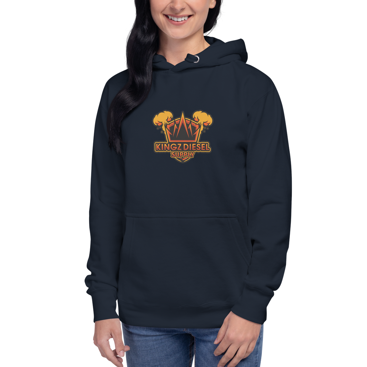 Kingz Diesel Supply Hoodie Womens