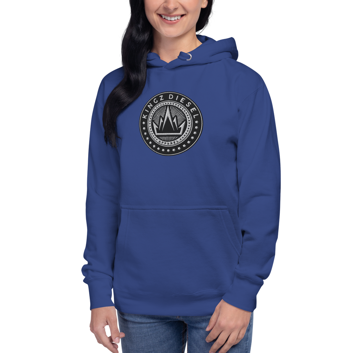 Kingz Apparel Embroidered Hoodie Womens