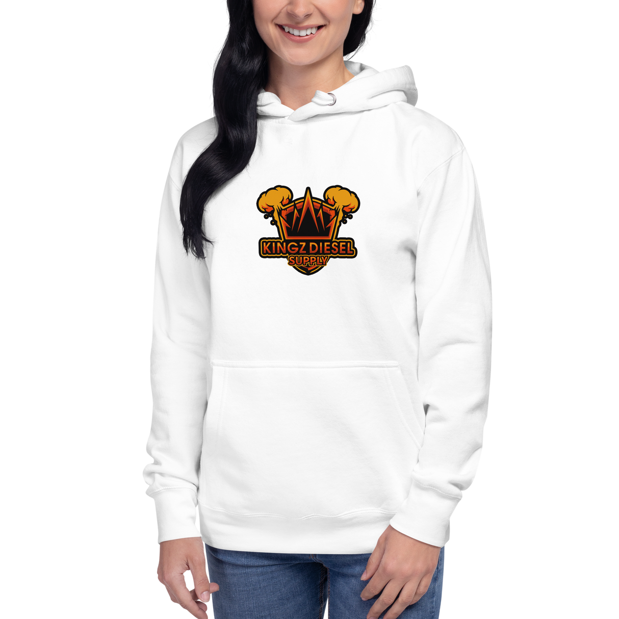 Kingz Diesel Supply Hoodie Womens